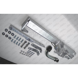 C066A GALIA Полностью оцинкованный фаркоп на Chevrolet Cruze седан/хетчбек 2009-2016. Подрозетник убирается за бампер. Тип шара: A. Невидимый вырез бампера. 