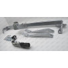 C067C GALIA Полностью оцинкованный фаркоп на Citroen DS5 2011-2018. Подрозетник убирается за бампер. Шар перекрывает противотуманную фару. Тип шара: C (горизонтальный съемный). Подрезка бампера. Нагрузки: 1600/80 кг, масса фаркопа 18,56 кг