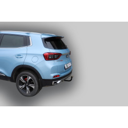 C109-A Лидер-плюс ТСУ для Tenet T4 2025-, Chery Tiggo 4 Pro 2022-. Требуется подрезка бампера. Тип шара: A. Нагрузки: 1200/75 кг, масса фаркопа 13,8 кг (без электрики в к
