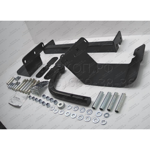 C209-A Лидер-плюс ТСУ для Chevrolet Rezzo 2000-2008, Daewoo Tacuma 2004-2008 без снятия и выреза бампера. Нагрузки: 1100/75 кг, масса фаркопа 19,3 кг, требуется 6 сверлений (без электрики в комплекте)