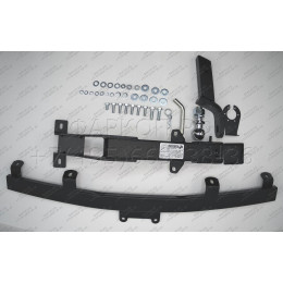CHN-21-991122.00 PT GROUP Фаркоп на Lada Niva Travel 2021-, Chevrolet Niva 2008-2020, Lada Niva 2020-2021 без подрезки бампера. Тип шара: E (легкосъемный шар под квадрат). Нагрузки: 1500/50