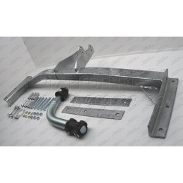 D039A GALIA Полностью оцинкованный фаркоп на Daewoo Nexia седан 1995-2010, Daewoo Espero седан 1995-1997. Тип шара: A. Установка без снятия и выреза бампера. Нагрузки: 1