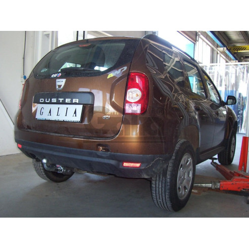 D041C GALIA Полностью оцинкованный фаркоп на Renault Duster 2WD, 4WD 2010-2015, 2015-2021, Renault Duster 2 2021-2022, Nissan Terrano 2014-2022. Тип шара: C (горизонтальный съемный). Невидимый вырез бампера. Нагрузки: 1600/75 кг, масса фаркопа 15,37 кг