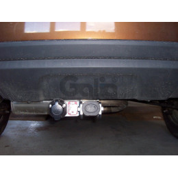 D041C GALIA Полностью оцинкованный фаркоп на Renault Duster 2WD, 4WD 2010-2015, 2015-2021, Renault Duster 2 2021-2022, Nissan Terrano 2014-2022. Тип шара: C (горизонтальный съемный). Невидим
