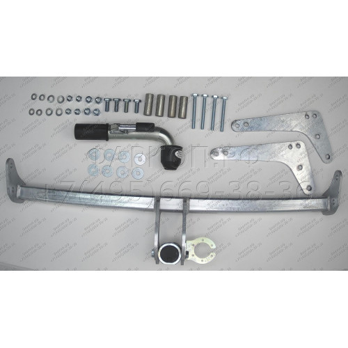 D041C GALIA Полностью оцинкованный фаркоп на Renault Duster 2WD, 4WD 2010-2015, 2015-2021, Renault Duster 2 2021-2022, Nissan Terrano 2014-2022. Тип шара: C (горизонтальный съемный). Невидимый вырез бампера. Нагрузки: 1600/75 кг, масса фаркопа 15,37 кг
