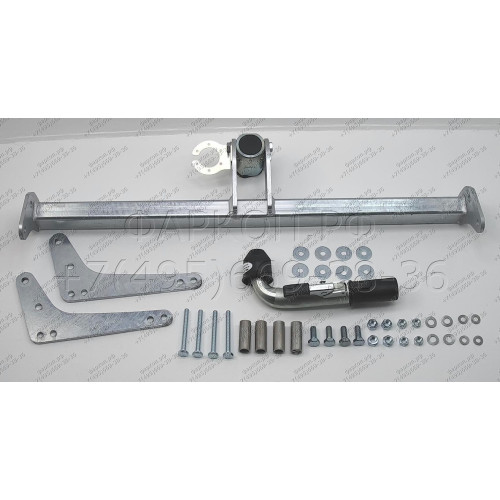 D041C GALIA Полностью оцинкованный фаркоп на Renault Duster 2WD, 4WD 2010-2015, 2015-2021, Renault Duster 2 2021-2022, Nissan Terrano 2014-2022. Тип шара: C (горизонтальный съемный). Невидимый вырез бампера. Нагрузки: 1600/75 кг, масса фаркопа 15,37 кг