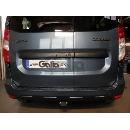 D045C GALIA Полностью оцинкованный фаркоп на Renault Dokker 2017-2019, Dacia Dokker 2012-2021, Renault Express 2020-. Подрозетник убирается за бампер. Тип шара: C (горизонтальны