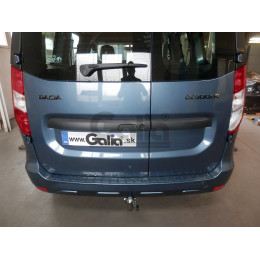D045C GALIA Полностью оцинкованный фаркоп на Renault Dokker 2017-2019, Dacia Dokker 2012-2021, Renault Express 2020-. Подрозетник убирается за бампер. Тип шара: C (горизонтальны