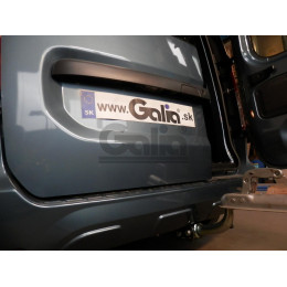 D045C GALIA Полностью оцинкованный фаркоп на Renault Dokker 2017-2019, Dacia Dokker 2012-2021, Renault Express 2020-. Подрозетник убирается за бампер. Тип шара: C (горизонтальны