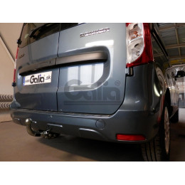 D045C GALIA Полностью оцинкованный фаркоп на Renault Dokker 2017-2019, Dacia Dokker 2012-2021, Renault Express 2020-. Подрозетник убирается за бампер. Тип шара: C (горизонтальны