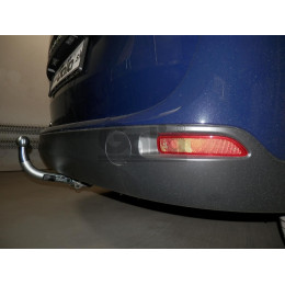 D046C GALIA Полностью оцинкованный фаркоп на Dacia Lodgy 2012-2022. Подрозетник убирается за бампер. Тип шара: C (горизонтальный съемный). Установка без сн