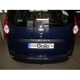 D046C GALIA Полностью оцинкованный фаркоп на Dacia Lodgy 2012-2022. Подрозетник убирается за бампер. Тип шара: C (горизонтальный съемный). Установка без сн