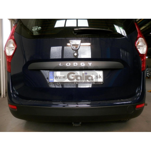 D046C GALIA Полностью оцинкованный фаркоп на Dacia Lodgy 2012-2022. Подрозетник убирается за бампер. Тип шара: C (горизонтальный съемный). Установка без снятия и выреза бампера. Нагрузки: 1500/75 кг, масса фаркопа 18,77 кг