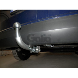 D046C GALIA Полностью оцинкованный фаркоп на Dacia Lodgy 2012-2022. Подрозетник убирается за бампер. Тип шара: C (горизонтальный съемный). Установка без сн