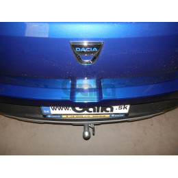 D050C GALIA Полностью оцинкованный фаркоп на Dacia Sandero III 2020-, Dacia Sandero Stepway III 2020-. Тип шара: C (горизонтальный съемный). Невидимый вырез бампера. Нагру