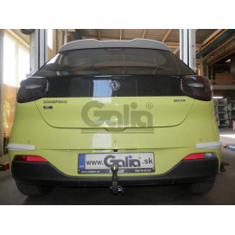 D059A GALIA Полностью оцинкованный фаркоп на Dongfeng Box 2024-. Тип шара: A. Невидимый вырез бампера. Нагрузки: 1000/50 кг, масса фаркопа 13,12 кг