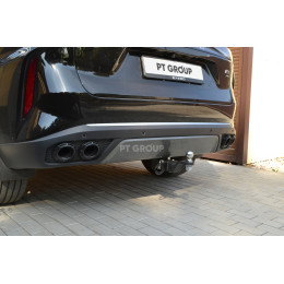 ERX-23-991122.00 PT GROUP Фаркоп на Exeed RX 2023- без снятия и подрезки бампера. Тип шара: E (легкосъемный шар под квадрат). Нагрузки: 1000/50 кг, масса фаркопа 15,1 