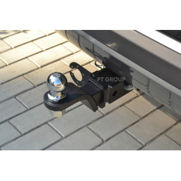 ERX-23-991122.00 PT GROUP Фаркоп на Exeed RX 2023- без снятия и подрезки бампера. Тип шара: E (легкосъемный шар под квадрат). Нагрузки: 1000/50 кг, масса фаркопа 15,1 