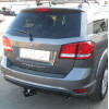 F-075 STEINHOF Фаркоп на Dodge Journey, в т.ч. 4WD 2008-2020, FIAT Freemont, в т.ч. 4WD 2011-2020. Требуется подрезка бампера. Тип шара: AH (горизонтальное быстросъемное крепление шара на ключе). Нагрузки: 1600/80 кг, масса фаркопа 18,4 кг (без электрики 
