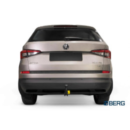 F.5111.003 BERG Фаркоп на Skoda Octavia 2012-2020, 2020-, Skoda Kodiaq 2017-2023, Volkswagen Tiguan 2016-2024, Skoda Karoq 2017-. Требуется подрезка бампера. Тип шара: VM (быстросъемный). Нагрузк