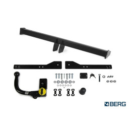 F.5111.003 BERG Фаркоп на Skoda Octavia 2012-2020, 2020-, Skoda Kodiaq 2017-2023, Volkswagen Tiguan 2016-2024, Skoda Karoq 2017-. Требуется подрезка бампера. Тип шара: VM (быстросъемный). Нагрузк
