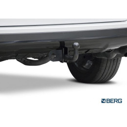 F.5711.001 BERG Фаркоп на Toyota RAV4 2013-2019. Требуется подрезка бампера. Тип шара: A. Нагрузки: 1200/75 кг, масса фаркопа 22 кг (без электрики в комплекте)