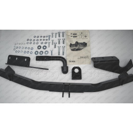 F.5711.001 BERG Фаркоп на Toyota RAV4 2013-2019. Требуется подрезка бампера. Тип шара: A. Нагрузки: 1200/75 кг, масса фаркопа 22 кг (без электрики в комплекте)