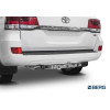 F.5713.003 BERG Фаркоп с нержавеющей накладкой на Toyota Land Cruiser 200 (кроме Executive, TRD) 2007-2021, Lexus LX 2007-2022 без снятия и подрезки бампера. Тип шара: F. Нагрузки: 1500/75 кг, масса фаркопа 18 кг (без электрики в комплекте)