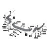 F.5713.003 BERG Фаркоп с нержавеющей накладкой на Toyota Land Cruiser 200 (кроме Executive, TRD) 2007-2021, Lexus LX 2007-2022 без снятия и подрезки бампера. Тип шара: F. Нагрузки: 1500/75 кг, масса фаркопа 18 кг (без электрики в комплекте)