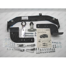 F.5713.003 BERG Фаркоп с нержавеющей накладкой на Toyota Land Cruiser 200 (кроме Executive, TRD) 2007-2021, Lexus LX 2007-2022 без снятия и подрезки бампера. Тип шара: F. Нагрузки: 
