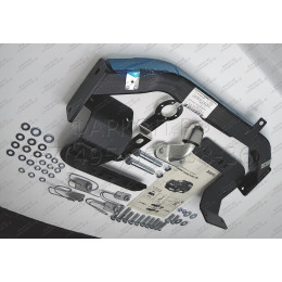 F.5713.003 BERG Фаркоп с нержавеющей накладкой на Toyota Land Cruiser 200 (кроме Executive, TRD) 2007-2021, Lexus LX 2007-2022 без снятия и подрезки бампера. Тип шара: F. Нагрузки: 