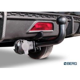 F.9311.001 BERG Фаркоп на Dongfeng Shine / Shine GS Sport / Shine GS Premium Sport 2024- без подрезки бампера. Тип шара: A. Нагрузки: 1000/75 кг, масса фаркопа 22 кг (без электрики в к