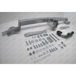 F070C GALIA Полностью оцинкованный фаркоп на FIAT Doblo 2001-2010. Тип шара: C (горизонтальный съемный). Невидимый вырез бампера. Нагрузки: 1500/60 кг, масса фа