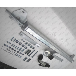 F070C GALIA Полностью оцинкованный фаркоп на FIAT Doblo 2001-2010. Тип шара: C (горизонтальный съемный). Невидимый вырез бампера. Нагрузки: 1500/60 кг, масса фа