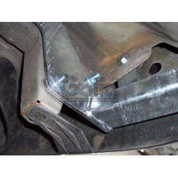 F090C GALIA Полностью оцинкованный фаркоп на FIAT Punto 1999-2005, FIAT Grande Punto 2005-2012. Тип шара: C (горизонтальный съемный). Без выреза бампера. Нагрузки: 1100/60 к