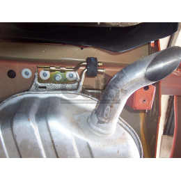 F092C GALIA Полностью оцинкованный фаркоп на FIAT Idea 2004-2012, Lancia Musa 2004-2012. Тип шара: C (горизонтальный съемный). Установка без снятия и выреза бампера. 