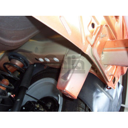 F092C GALIA Полностью оцинкованный фаркоп на FIAT Idea 2004-2012, Lancia Musa 2004-2012. Тип шара: C (горизонтальный съемный). Установка без снятия и выреза бампера. 