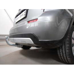 F109C GALIA Полностью оцинкованный фаркоп на Suzuki SX4 хетчбек 5 дверей 2006-2013 2WD/4WD, FIAT Sedici 2006-2014. Тип шара: C (горизонтальный съемный). Невидимый вырез б