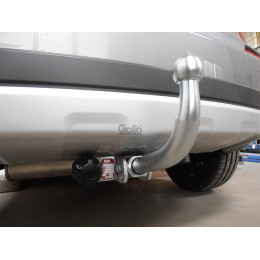 F109C GALIA Полностью оцинкованный фаркоп на Suzuki SX4 хетчбек 5 дверей 2006-2013 2WD/4WD, FIAT Sedici 2006-2014. Тип шара: C (горизонтальный съемный). Невидимый вырез б