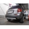 F109C GALIA Полностью оцинкованный фаркоп на Suzuki SX4 хетчбек 5 дверей 2006-2013 2WD/4WD, FIAT Sedici 2006-2014. Тип шара: C (горизонтальный съемный). Невидимый вырез бампера. Нагрузки: 1200/70 кг, масса фаркопа 18,67 кг