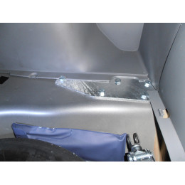 F109C GALIA Полностью оцинкованный фаркоп на Suzuki SX4 хетчбек 5 дверей 2006-2013 2WD/4WD, FIAT Sedici 2006-2014. Тип шара: C (горизонтальный съемный). Невидимый вырез б