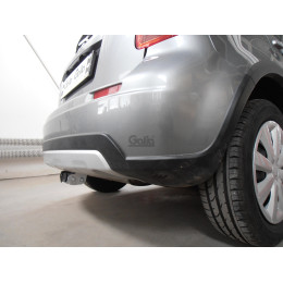 F109C GALIA Полностью оцинкованный фаркоп на Suzuki SX4 хетчбек 5 дверей 2006-2013 2WD/4WD, FIAT Sedici 2006-2014. Тип шара: C (горизонтальный съемный). Невидимый вырез б