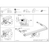 F115C GALIA Полностью оцинкованный фаркоп на Ford Mondeo седан/универсал 2007-2014. Подрозетник убирается за бампер. Тип шара: C (горизонтальный съемный). Невидимый вырез бампера. Нагрузки: 2000/80 кг, масса фаркопа 17,17 кг