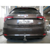 F132C GALIA Полностью оцинкованный фаркоп на FIAT Tipo хетчбек 2016-. Подрозетник убирается за бампер. Тип шара: C (горизонтальный съемный). Невидимый вырез бампера. Нагрузки: 1600/100 кг, масса фаркопа 16,67 кг
