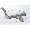 FA 0210-E Бизон Фаркоп на Subaru Forester 2007-2013 без подрезки бампера. Тип шара: E (легкосъемный шар под квадрат). Нагрузки: 2800/120 кг. Не комплектуется электрикой