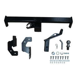 FA 0860-E Бизон Фаркоп на Toyota Prius v (Prius alfa / Prius +) ZVW40/41 2011-2021 без подрезки бампера. Тип шара: E (легкосъемный шар под квадрат). Нагрузки: 2700/100 кг. Не ко