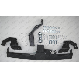FA 0860-E Бизон Фаркоп на Toyota Prius v (Prius alfa / Prius +) ZVW40/41 2011-2021 без подрезки бампера. Тип шара: E (легкосъемный шар под квадрат). Нагрузки: 2700/100 кг. Не ко