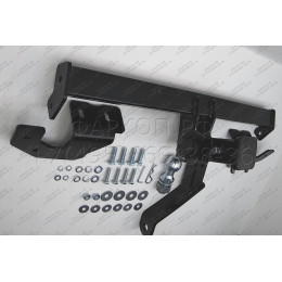 FA 0860-E Бизон Фаркоп на Toyota Prius v (Prius alfa / Prius +) ZVW40/41 2011-2021 без подрезки бампера. Тип шара: E (легкосъемный шар под квадрат). Нагрузки: 2700/100 кг. Не ко