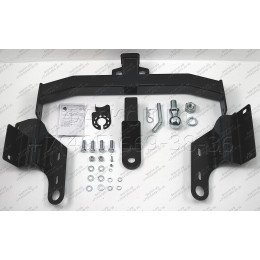 FA 0977-E Бизон Фаркоп на Jeep Grand Cherokee 2010-2021 без подрезки бампера. Тип шара: E (легкосъемный шар под квадрат). Нагрузки: 3500/120 кг. Не комплектуется эл