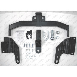 FA 0977-E Бизон Фаркоп на Jeep Grand Cherokee 2010-2021 без подрезки бампера. Тип шара: E (легкосъемный шар под квадрат). Нагрузки: 3500/120 кг. Не комплектуется эл